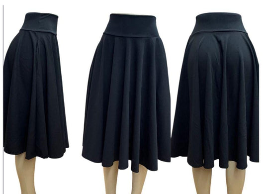Midi Skirt with Pockets